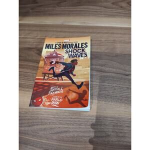Miles Morales Shock Wave Spider Man Graphic Novel Marvel Comics Justin Reynolds